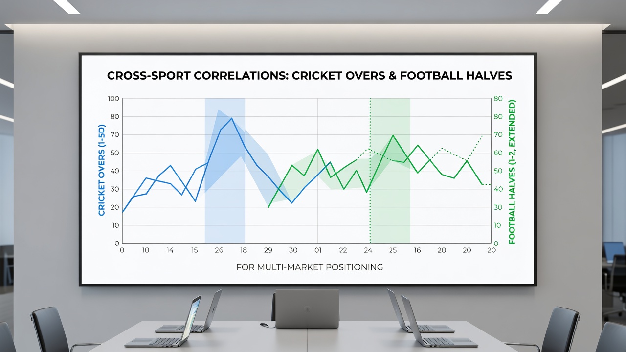 Detailed graph illustrating cross-sport momentum shifts between overs and halves