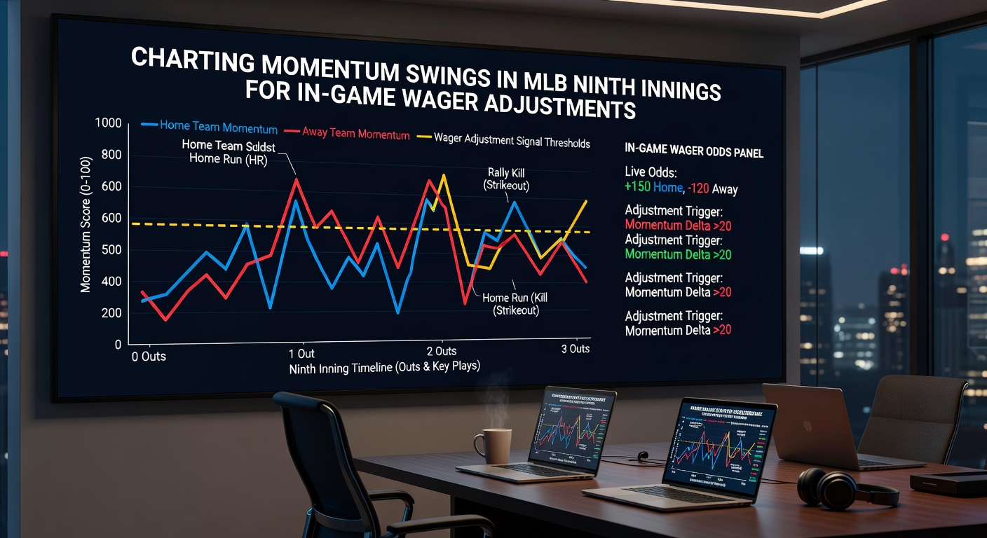 Scoreboard showing a tied game in the bottom of the ninth with runners in scoring position
